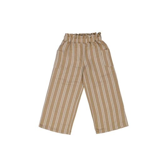 PANTALÓN PEPA RAYAS BEIGE S26