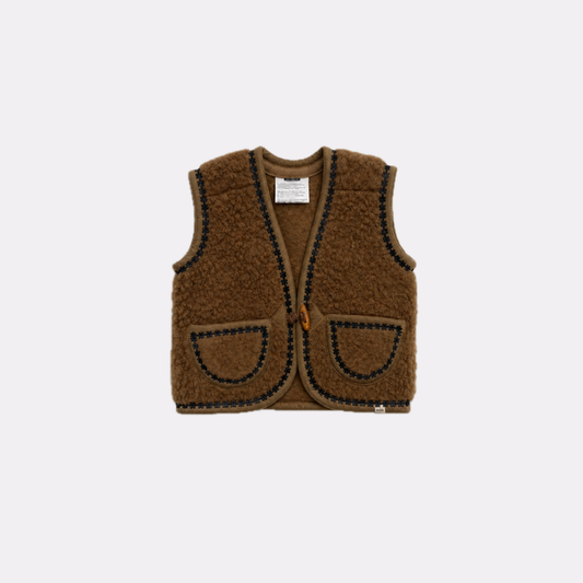 CHALECO BORREGO CHELSEA CAMEL