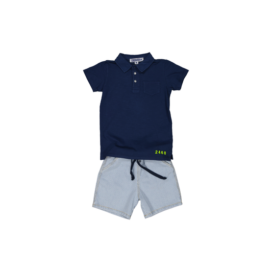 POLO PEP NAVY S26