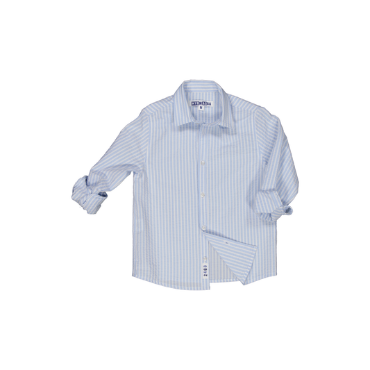 CAMISA CAMILO RAYAS CELESTE S26
