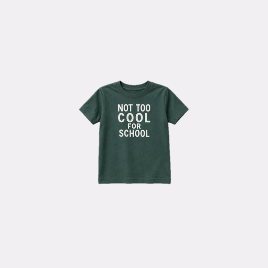 CAMISETA TONI "NOT TO COOL" VERDE