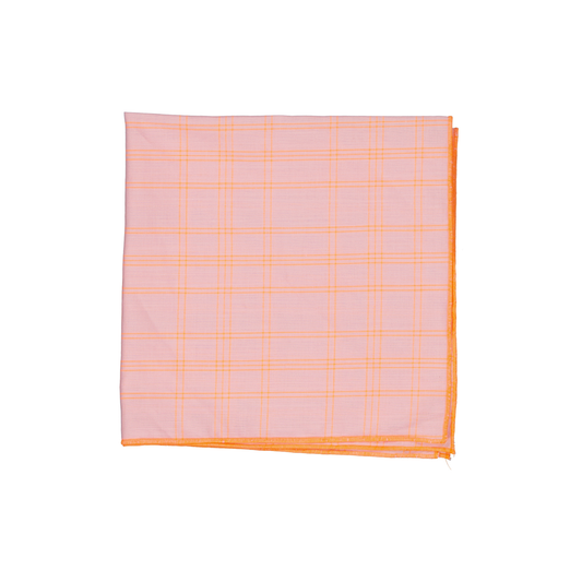 PAÑUELO CUADROS ROSA S26