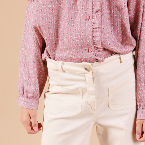 PANTALÓN PAULA SARGA CRUDO W26