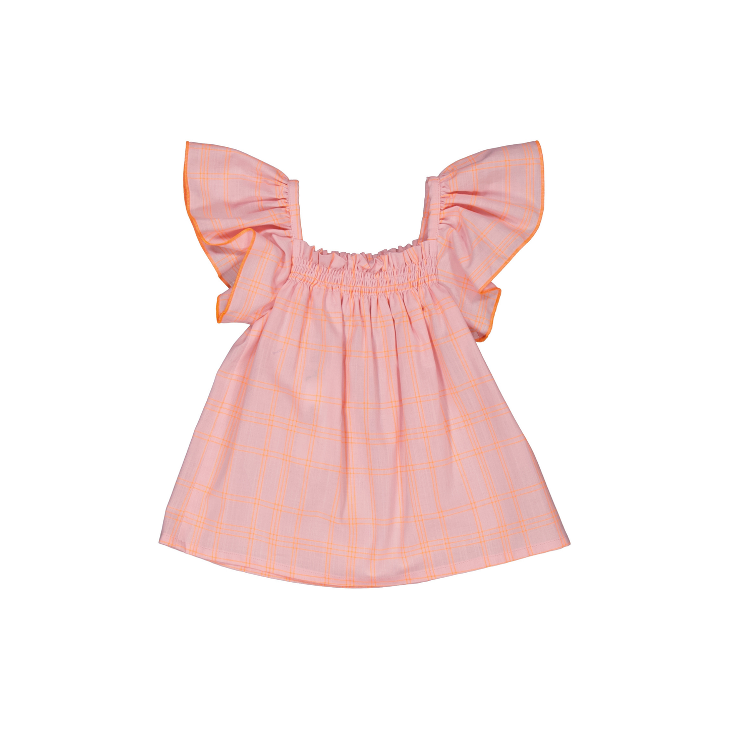 BLUSA BERNI CUADRO ROSA S26
