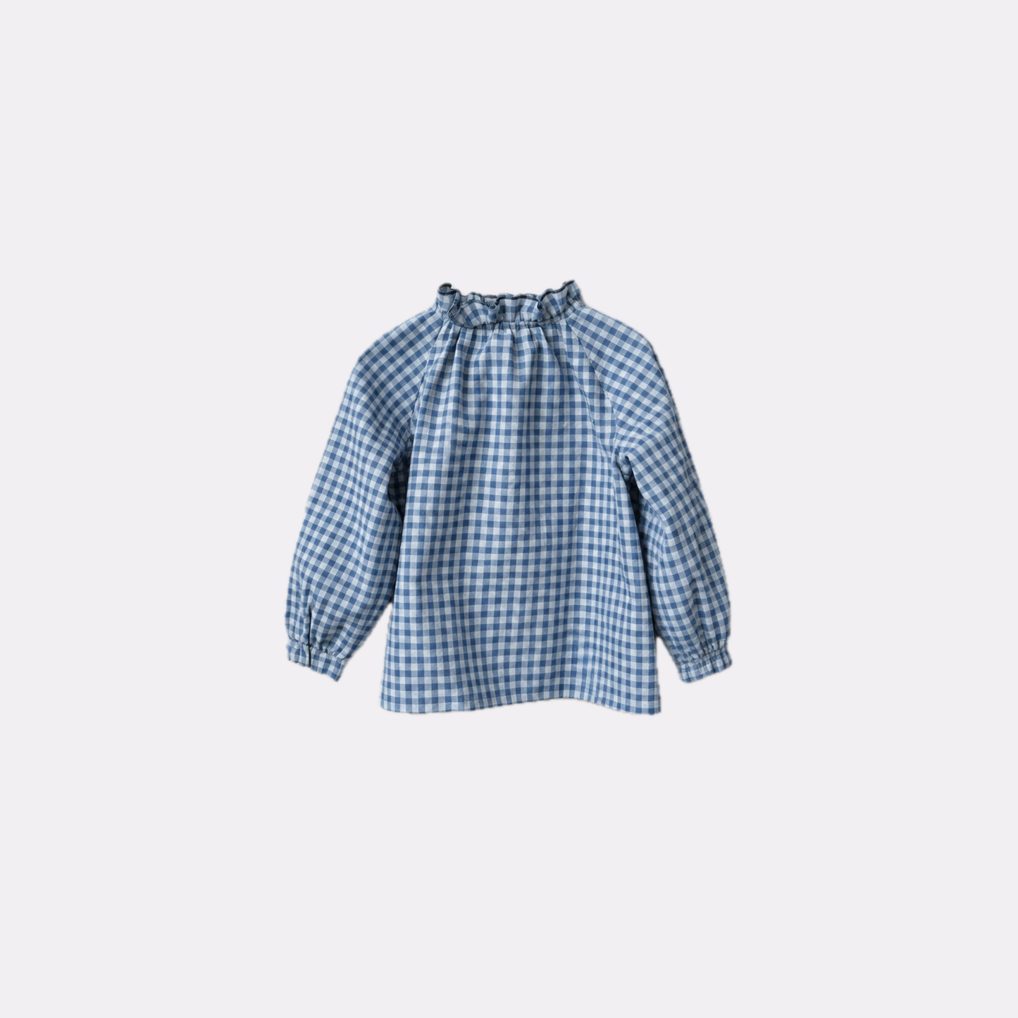 BLUSA BRIGITTE VICHY AZUL