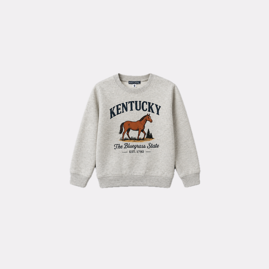 SUDADERA KENTUCKY GRIS