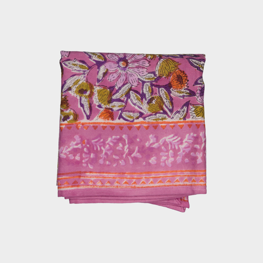 PAÑUELO BOHO ROSA W26