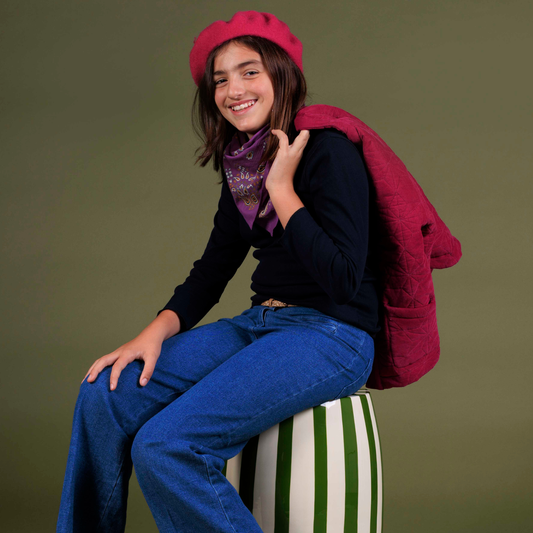 CHAQUETA ACOLCHADA CHANTAL FRESA