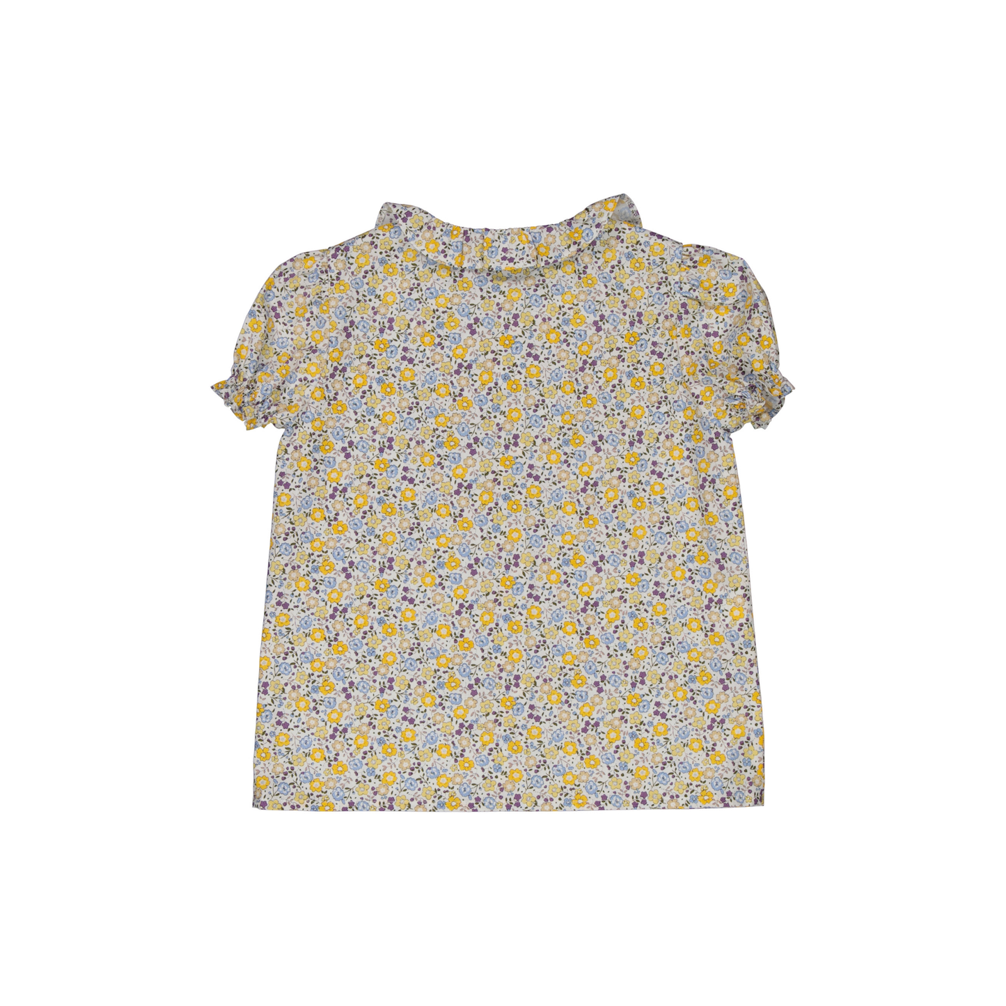 BLUSA BELÉN FLOR AMARILLA S26