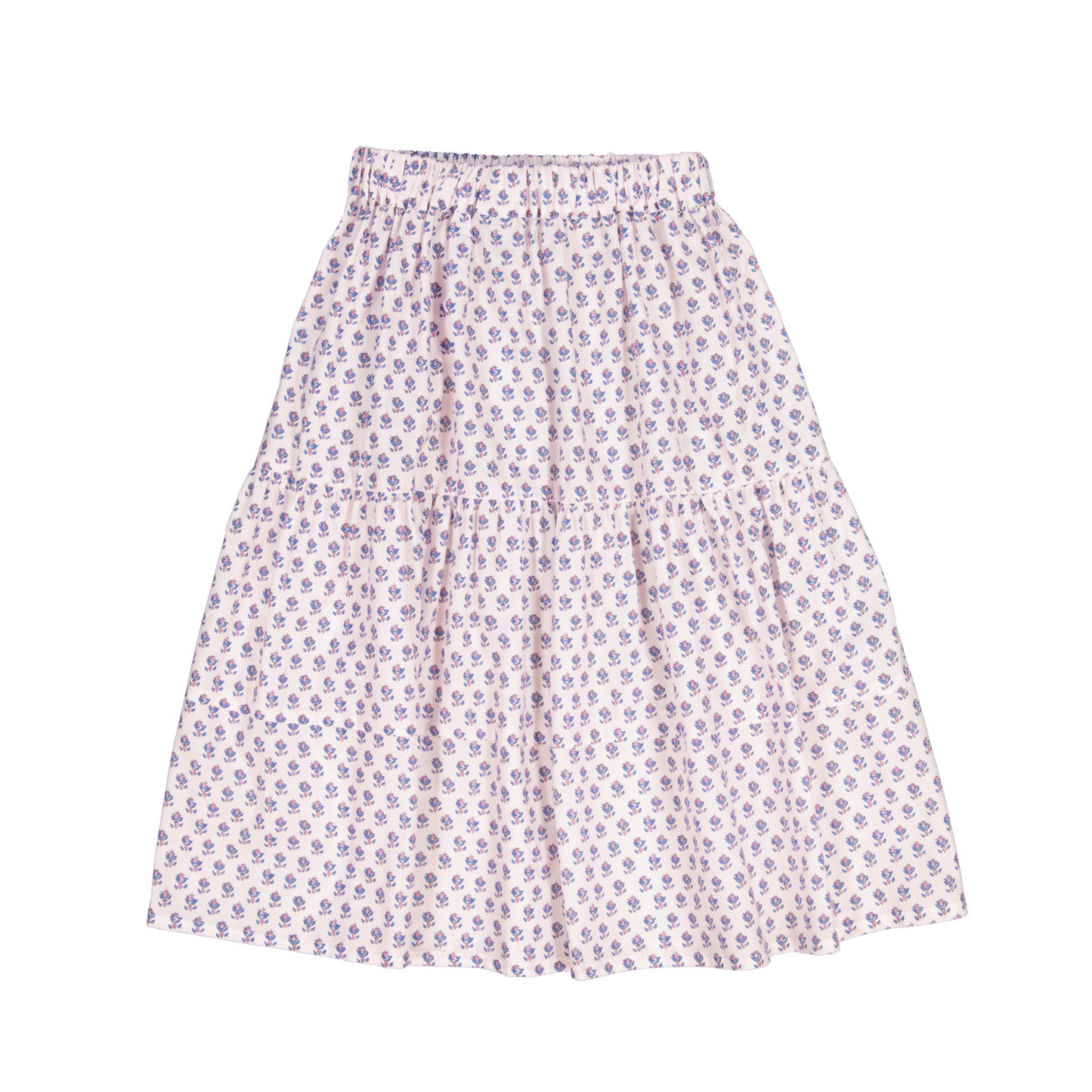 FALDA MIDI FABIOLA ROSA S25