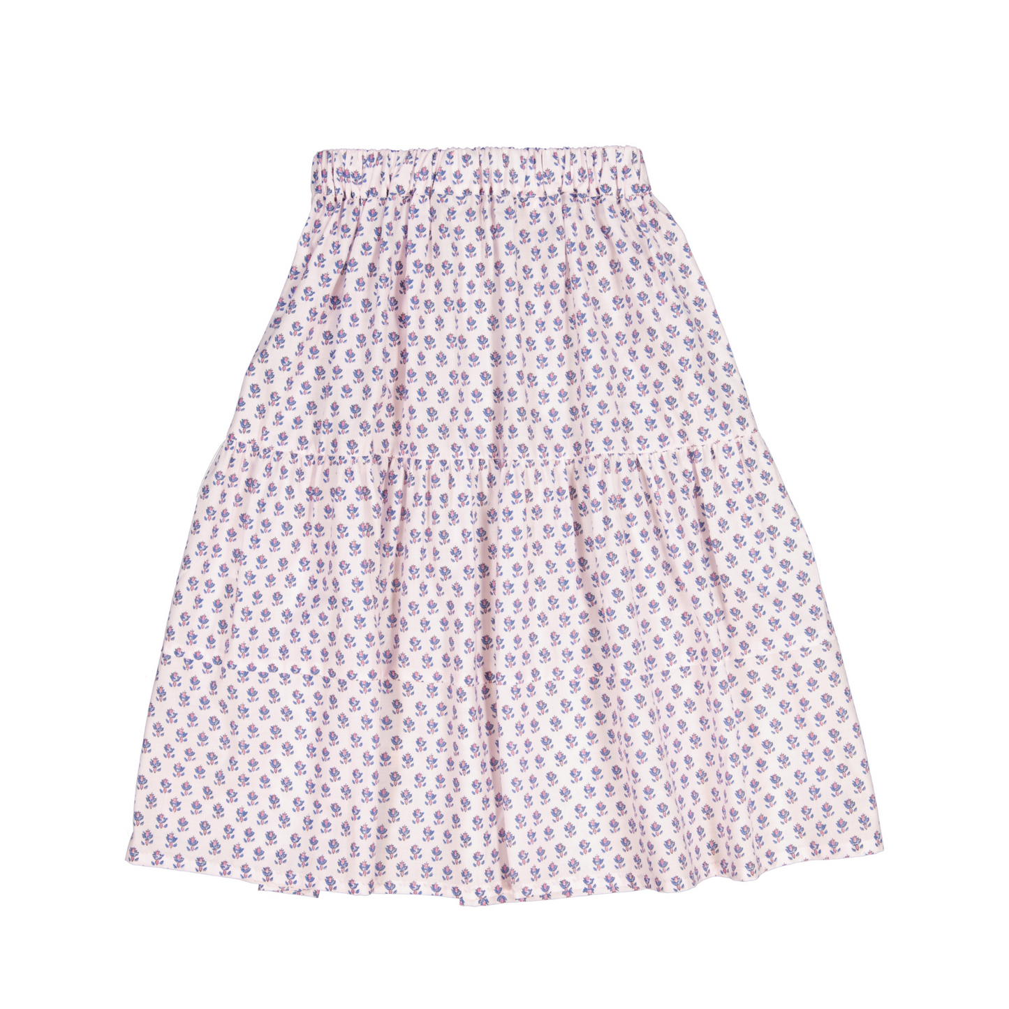 FALDA MIDI FABIOLA ROSA S25