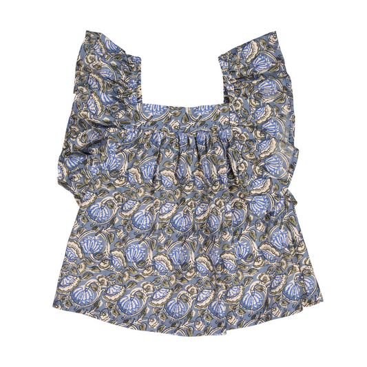 BLUSA BETTY PRINT AZUL S25