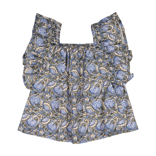 BLUSA BETTY PRINT AZUL S25