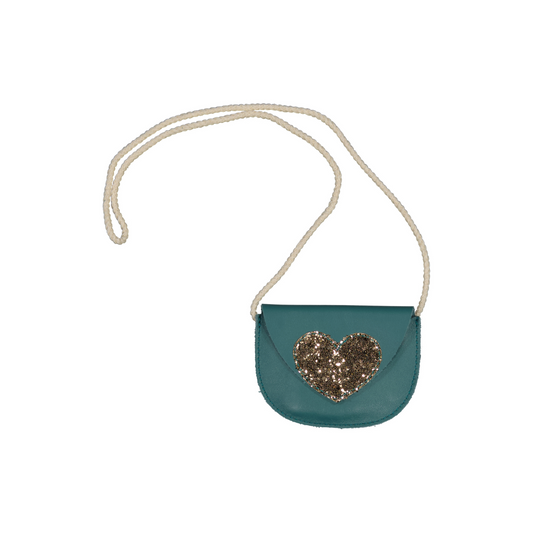 BOLSO CORAZON VERDE S25