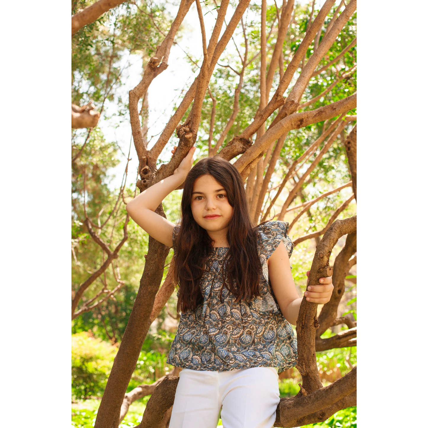 BLUSA BETTY PRINT AZUL S25