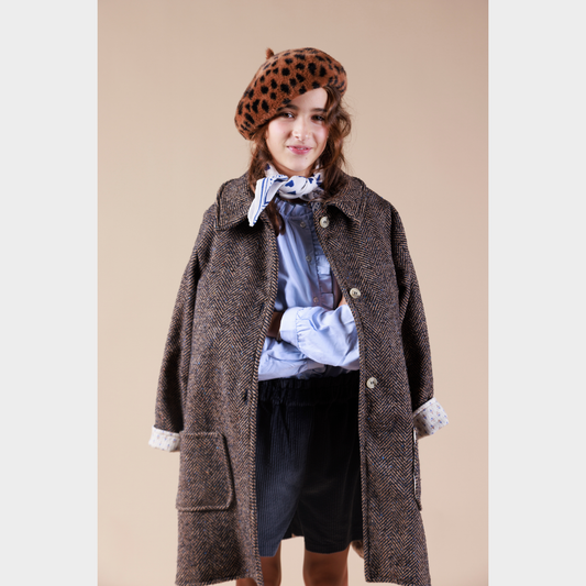 ABRIGO LUCY ESPIGA CAMEL W26