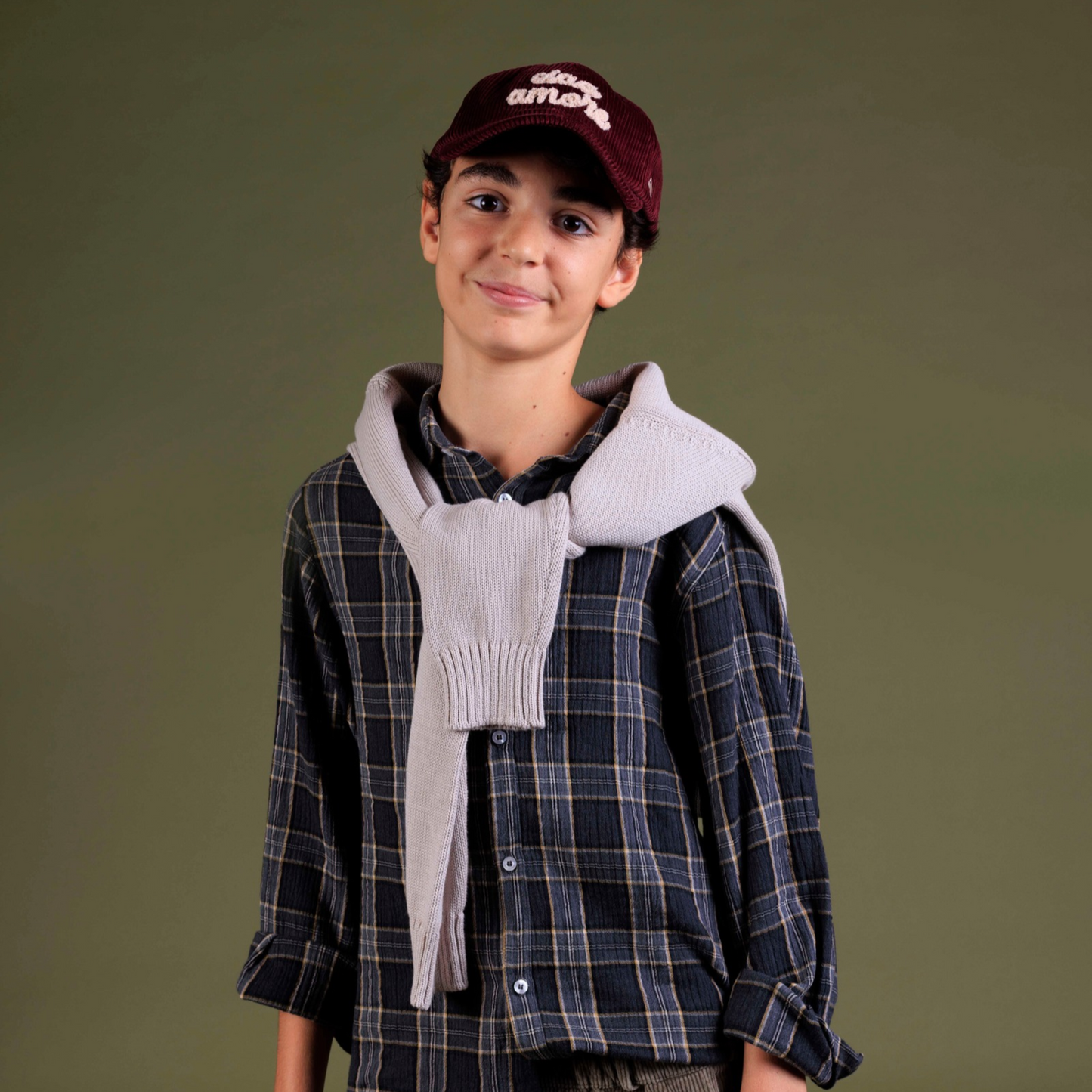GORRA PANA GRANATE