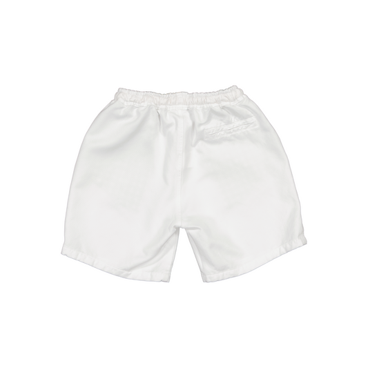 BERMUDA SEBAS TENCEL BLANC