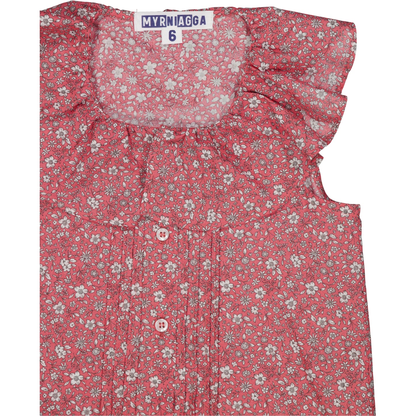 Chemisier rouge Brigitte