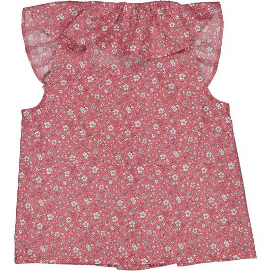 Chemisier rouge Brigitte