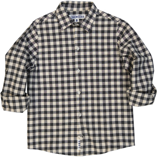 CHEMISE CAMILO VICHY NOIRE