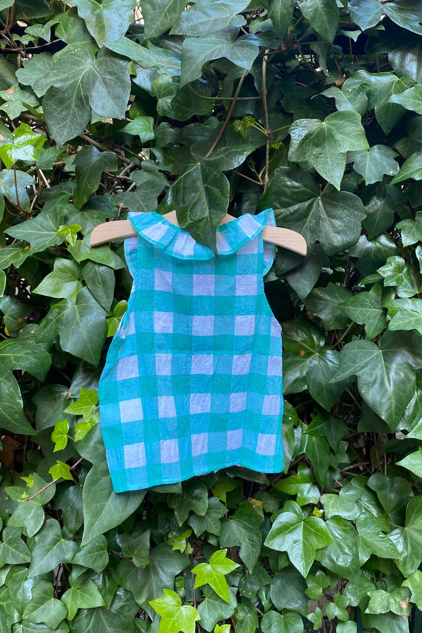 BLOUSE BIBIANA VICHY V.AGUA