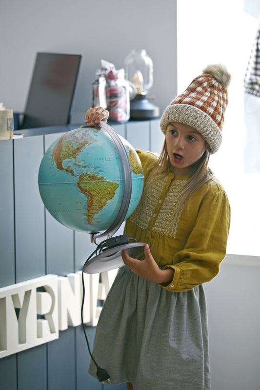 BLOUSE MOUTARDE BRODÉE BETSY