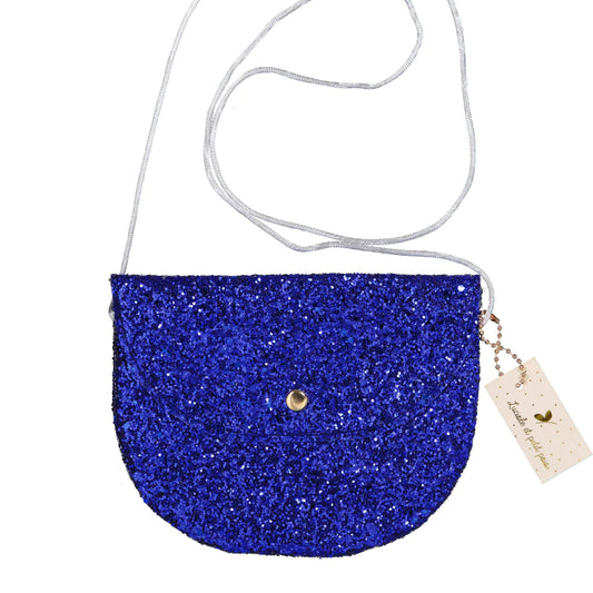 SAC À PAILLETTES BLEU