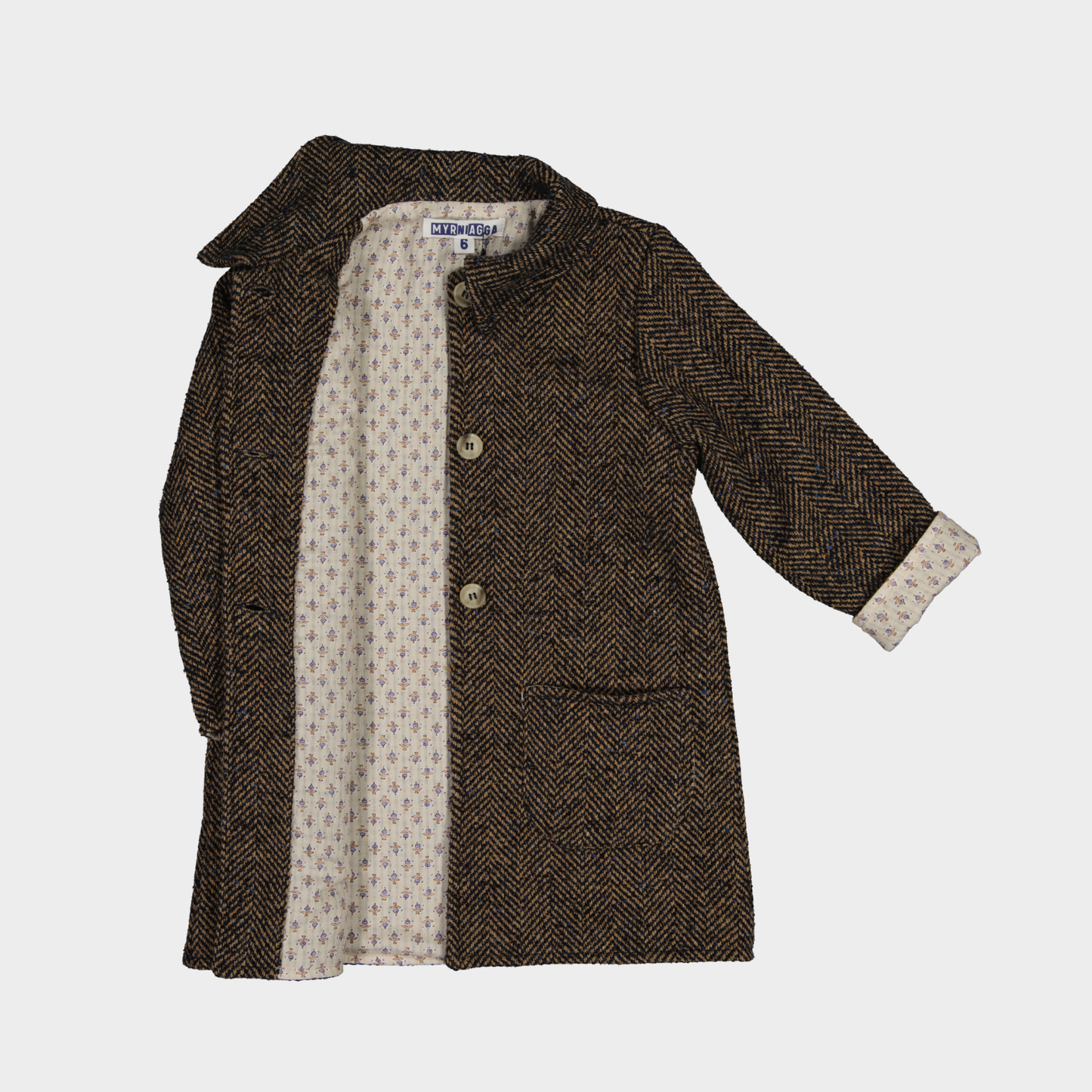 ABRIGO LUCY ESPIGA CAMEL W26