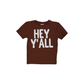 CAMISETA TON HEY MARRÓN S26