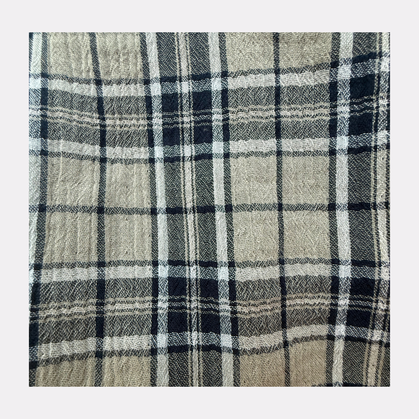 PANTALON PEPITA CUADROS PIEDRA