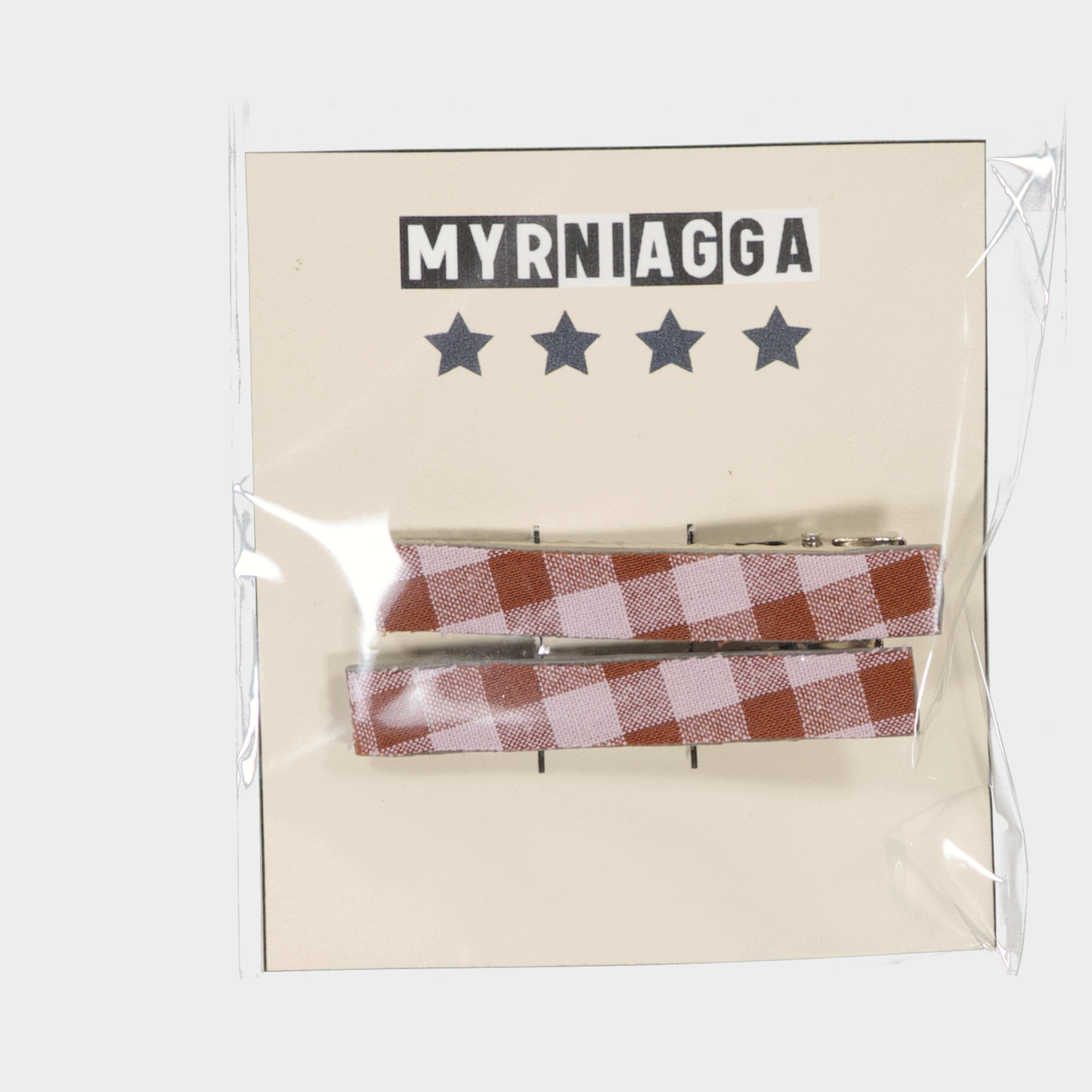 CLIPS W26 PICO PATO CUADRO VICHY ROSA