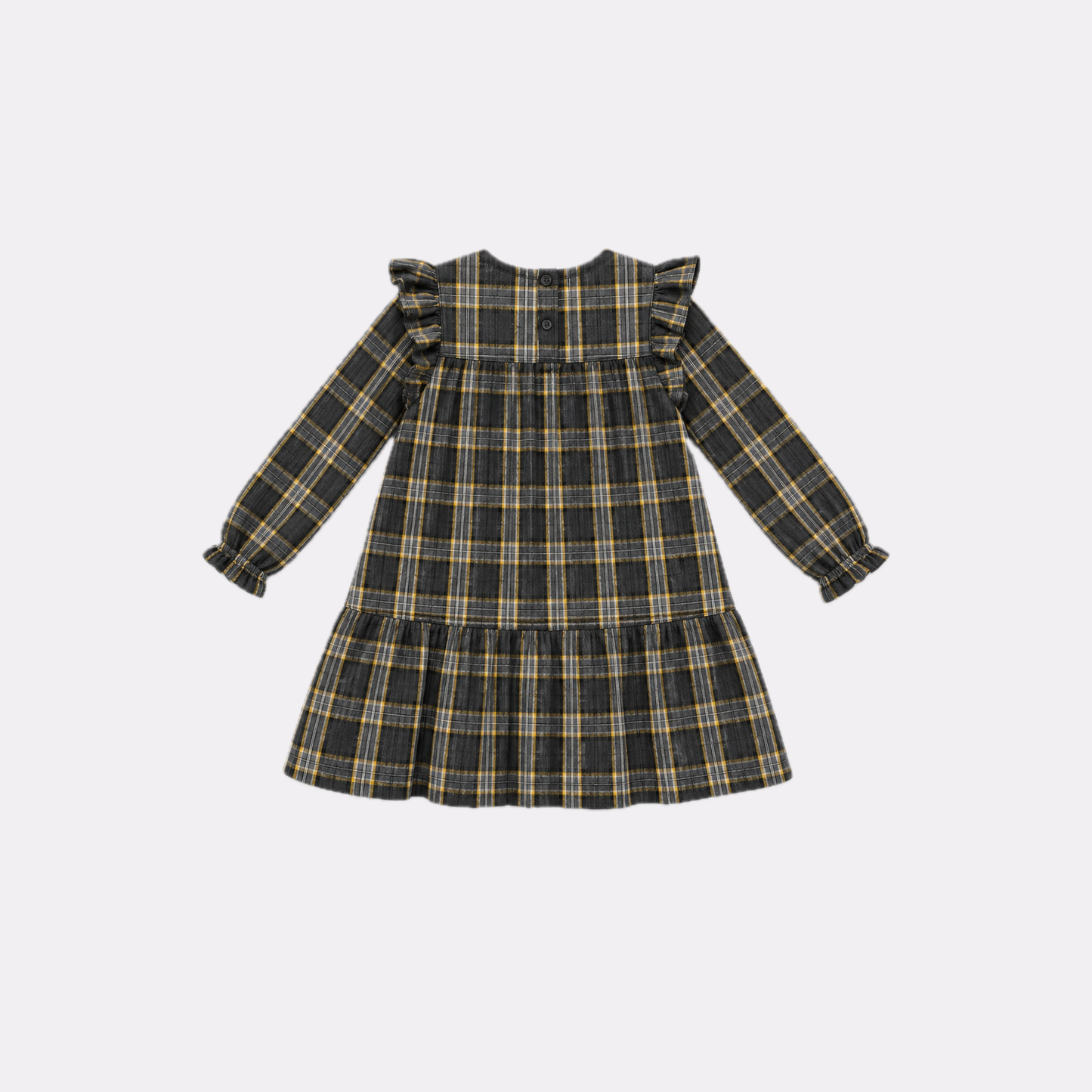 VESTIDO VIRGINIA CUADROS GRIS