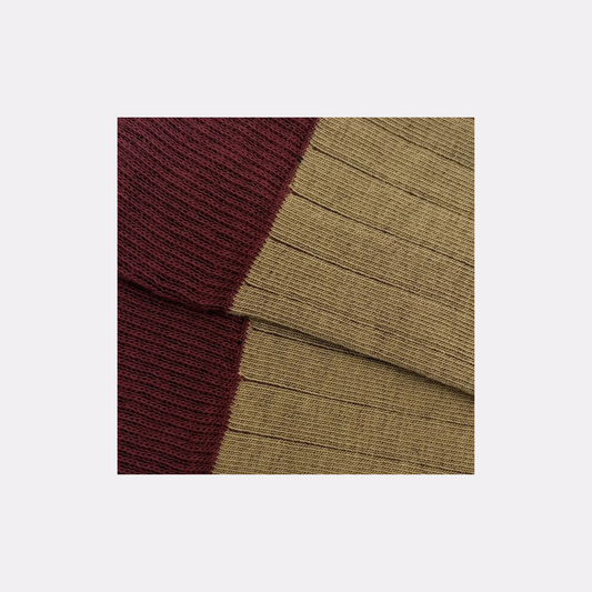 CALCETÍN LISO CANALÉ BEIGE
