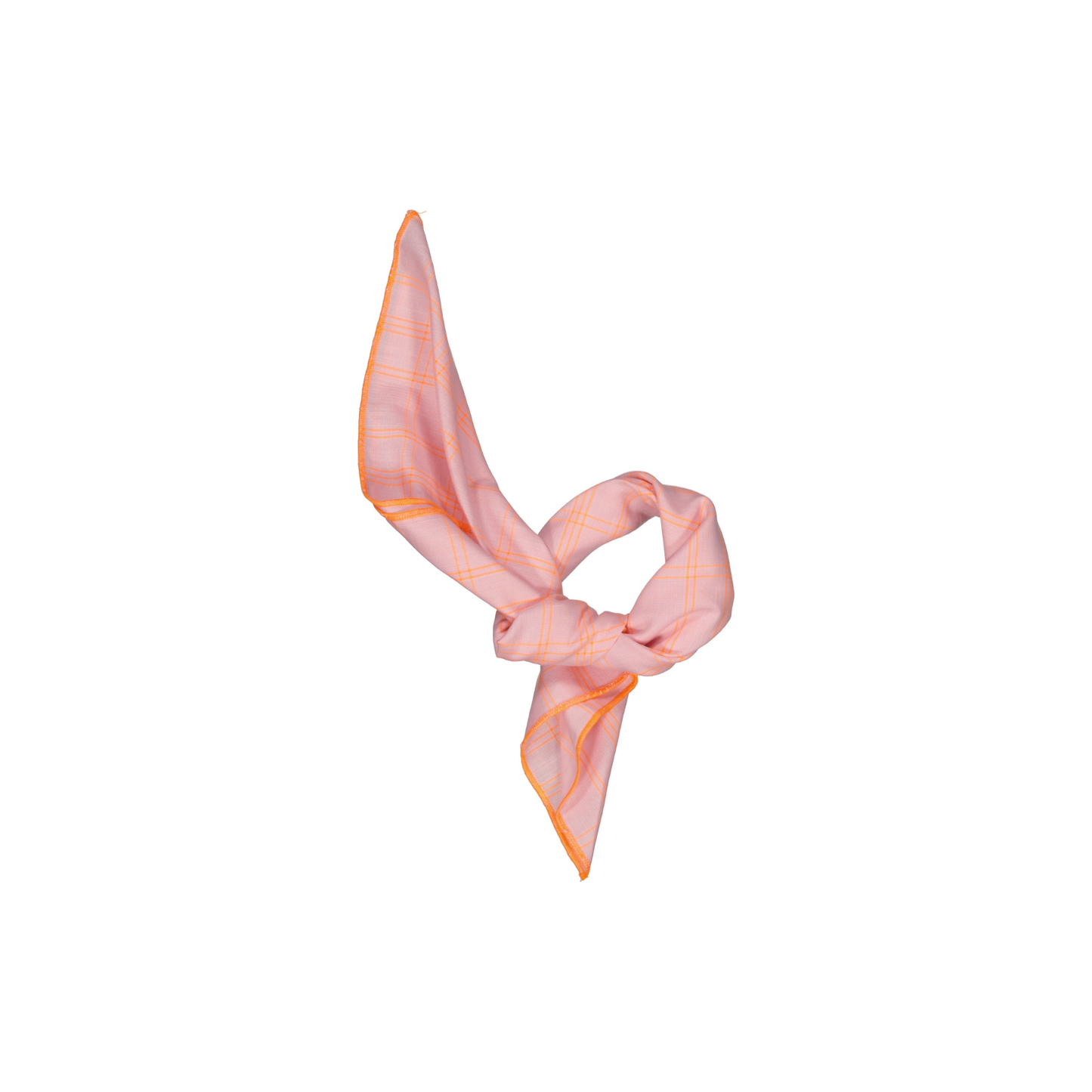 PAÑUELO CUADROS ROSA S26