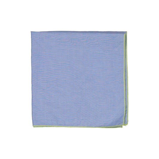 PAÑUELO RAYITA CELESTE S26