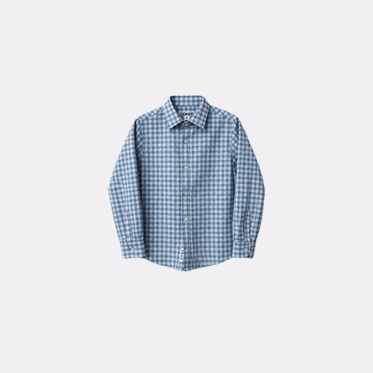 CAMISA CAMILO VICHY AZUL