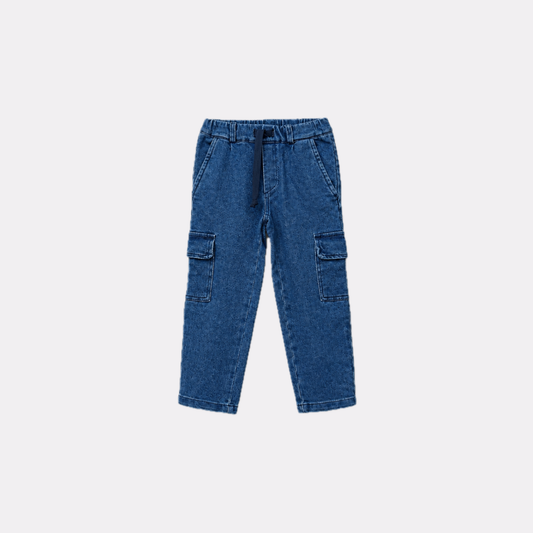 PANTALON PEPO CARGO INDIGO