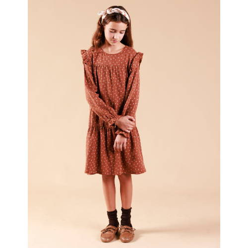 VESTIDO VIRGINIA CARAMELO W26