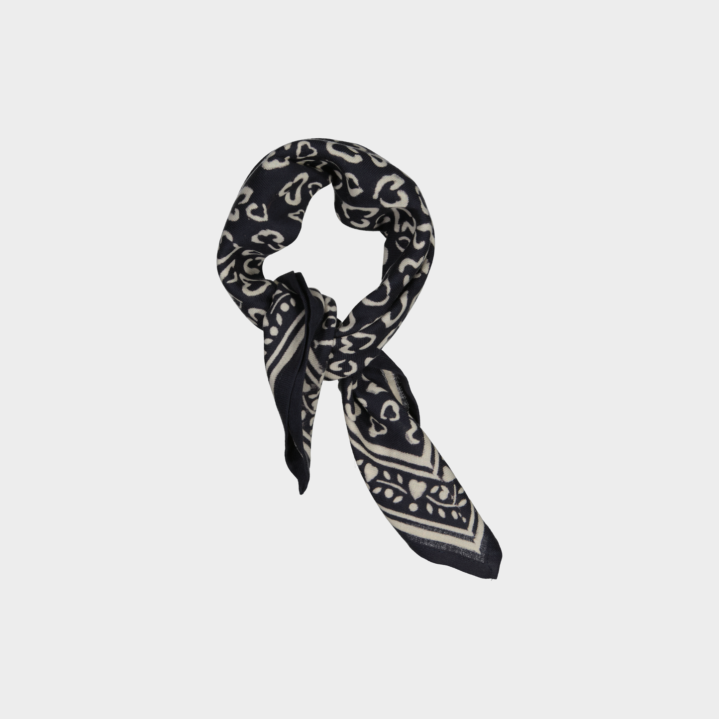 PAÑUELO LEOPARDO BICOLOR GRIS W26