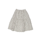 FALDA FABIOLA FLORES GRIS S26