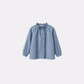 BLUSA BRIGITTE VICHY AZUL