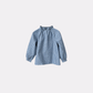 BLUSA BRIGITTE VICHY AZUL