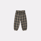 PANTALON PEPITA CUADROS PIEDRA