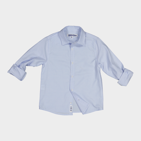 CAMISA CAMILO RAYAS CELESTE W26