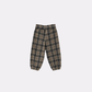 PANTALON PEPITA CUADROS PIEDRA