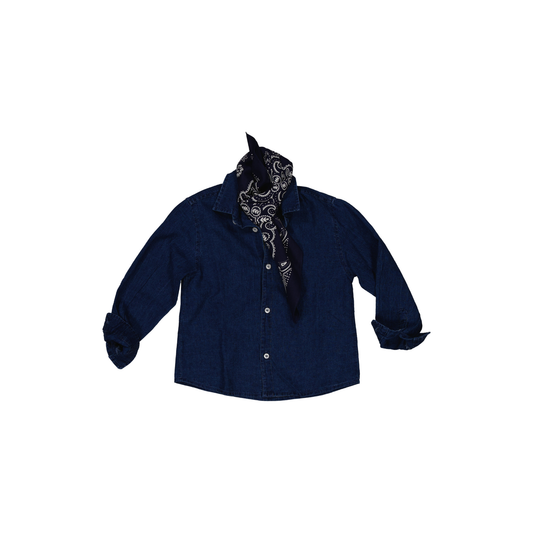 CAMISA CAMILO INDIGO S26