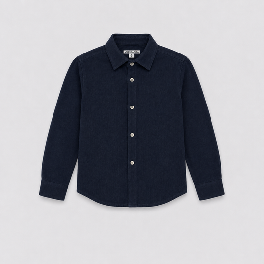 CAMISA CAMILO PUNTO NAVY