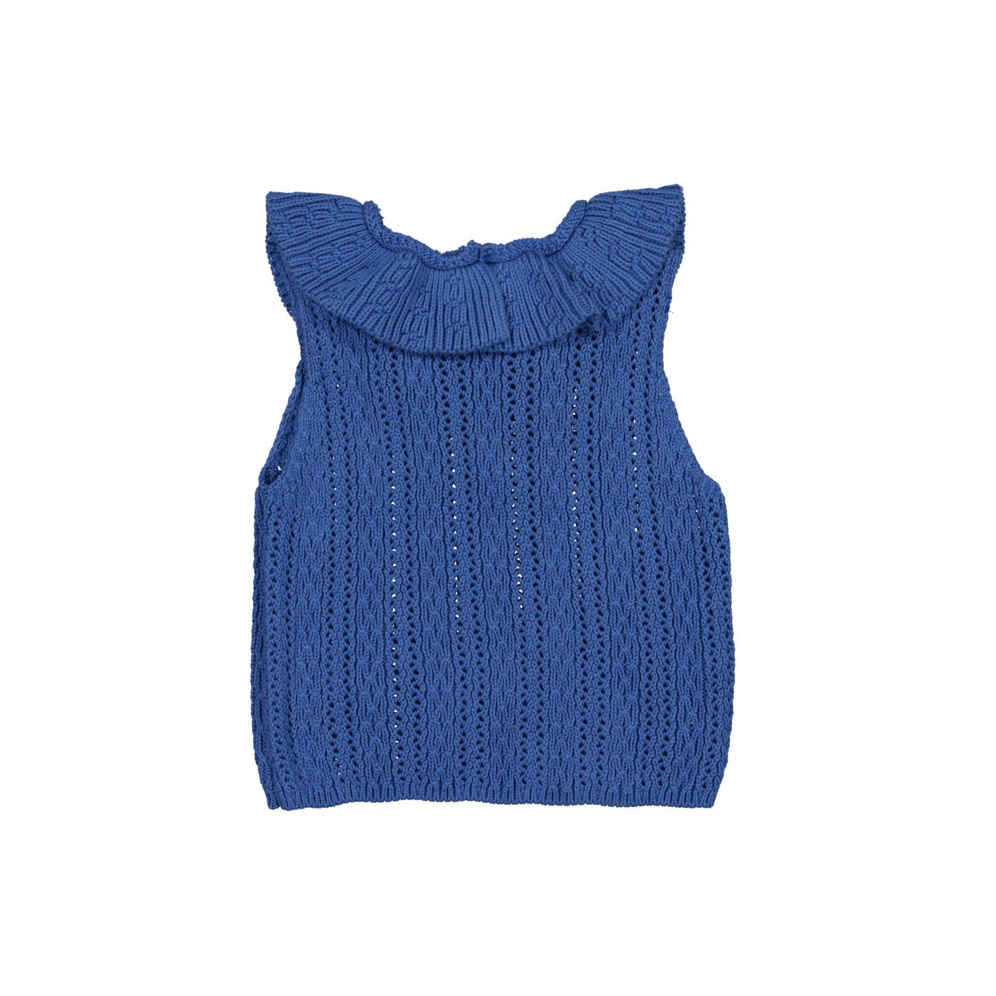 HAUT EN TRICOT BLEU JESSY