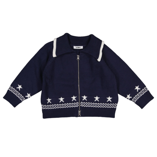 CARDIGAN ZIP TREY ESTRELLAS